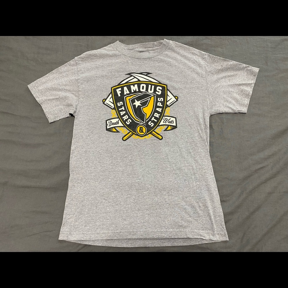 Famous Stars and Straps, Death Waits, Shirt